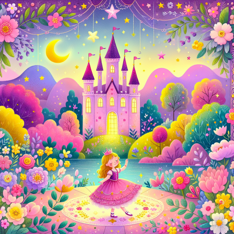 Den dansende prinsesse og nattehimlen Godnathistorien Den dansende prinsesse og nattehimlen