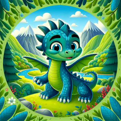 Godnathistorien Dragen Draco og den skjulte dal