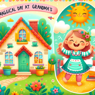 Godnathistorien En magisk dag hos mormor