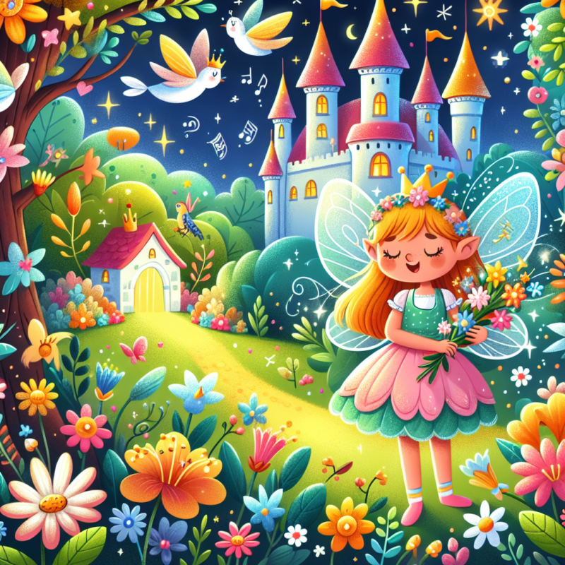 Feprinsessen og det skjulte slot Godnathistorien Feprinsessen og det skjulte slot