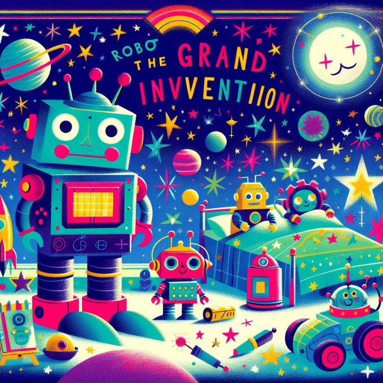 Robot-Rune og den store opfindelse - En sød godnathistorie