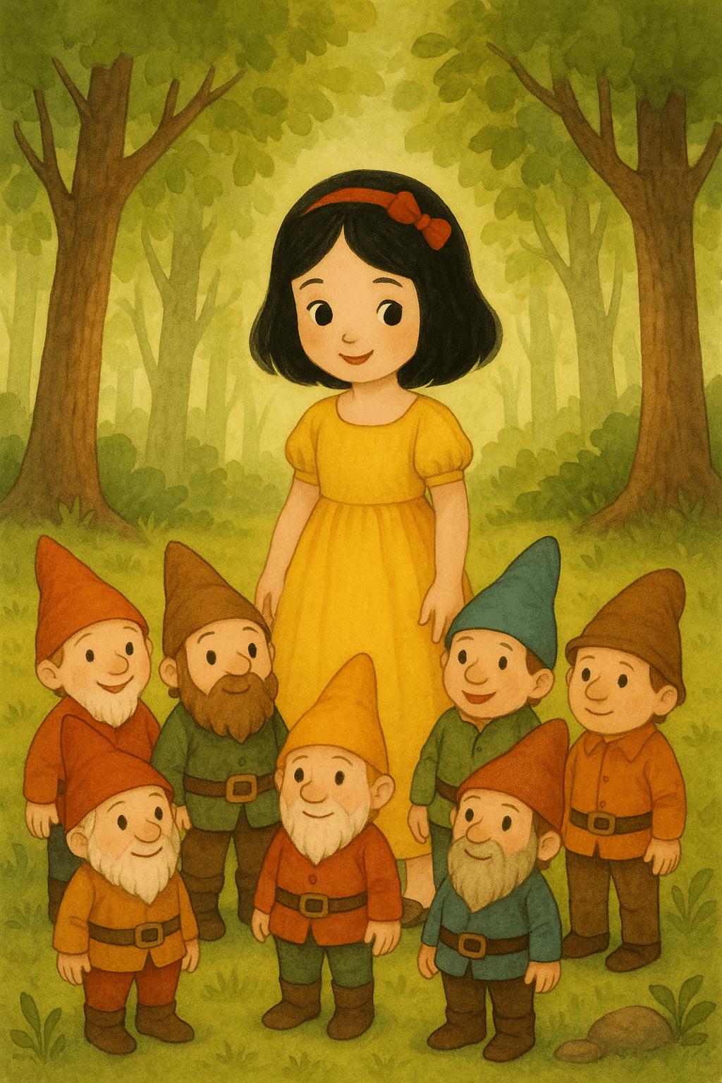 Snehvide og de syv små dværge