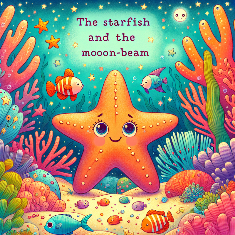 Søstjernen og månestrålen Godnathistorien Søstjernen og månestrålen