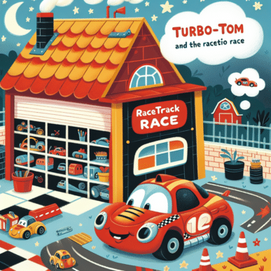 Godnathistorien Turbo-Tom og racerbaneløbet