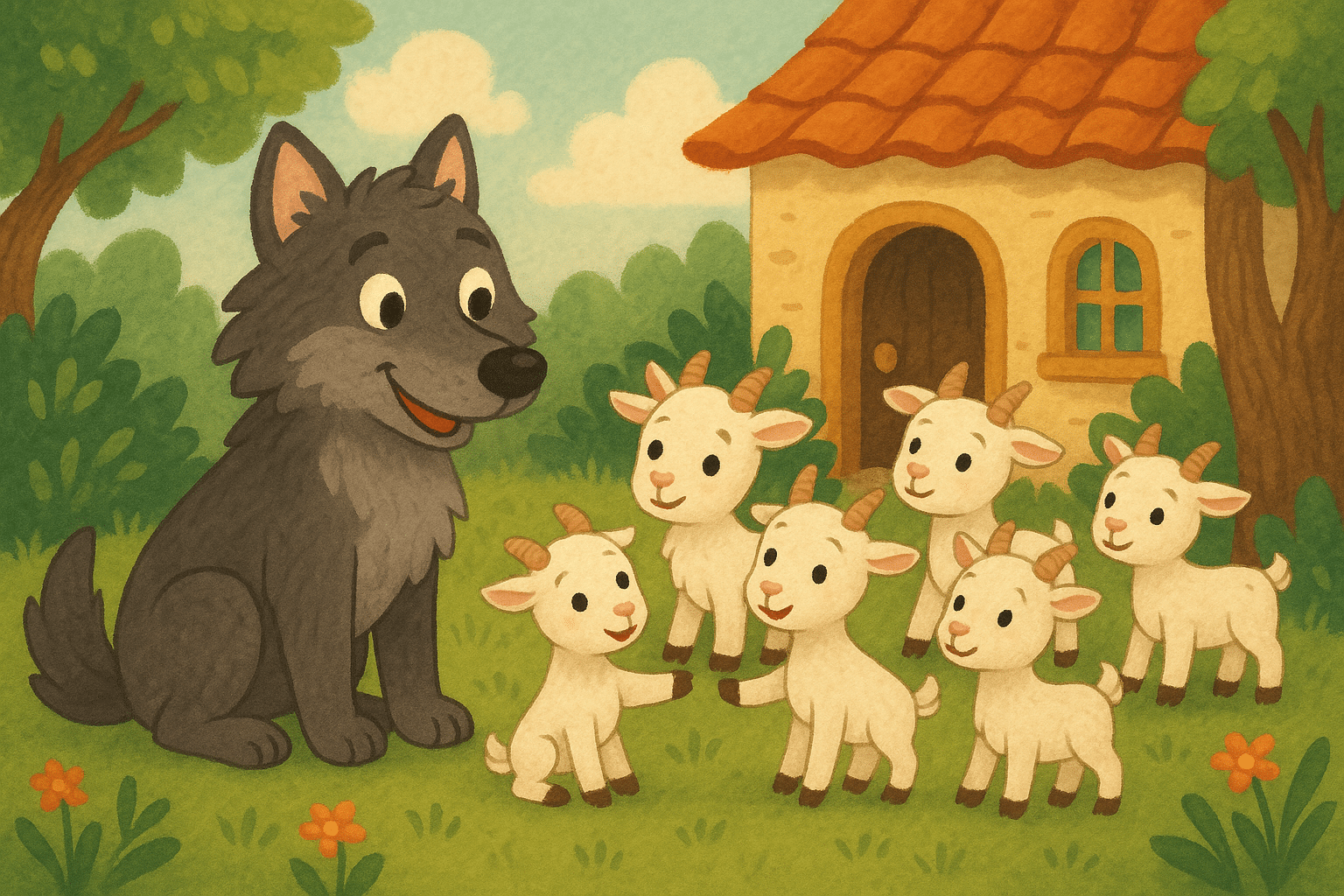 Ulven og de syv gedekid